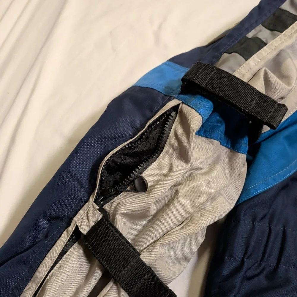 BMW Motorrad Rallye Motorcycle Jacket And Pants Set Mens Size 52R Blue Racing Ll